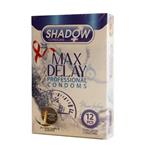 shadow max delay condoms 12pcs