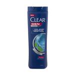 Clear Cool Sport Menthol Anti Dandruff Hair Shampoo For Men 400ml