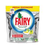 Fairy dishwasher detergent model Platinum 90 number