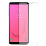 محافظ صفحه نمایش شیشه ای مدل Tempered مناسب برای گوشی موبایل سامسونگ Galaxy J6 2018