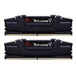رم دسکتاپ DDR4 دو کاناله 3200 مگاهرتز CL16 جی اسکیل مدل Ripjaws V ظرفیت 16 گیگابایت