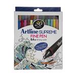 Artline EPFS-200 Rollerball Pen Pack of 30