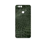 MAHOOT Green-Crocodile-Leather Cover Sticker for Honor 7X
