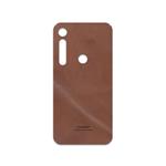 MAHOOT Matte-Natural-Leather Cover Sticker for motorola One Vision Plus