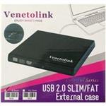 دی وی دی رایتر Box DVD Writer Laptop Slim 9.5mm USB2.0 Venetolink