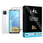 محافظ صفحه نمایش ال کا جی مدل LK Glass MIX002 مناسب برای گوشی موبایل اوپو A35 بسته دو عددی