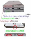 Battery Back cover rear Door fo Xiaomi Redmi Note 4X MTK 