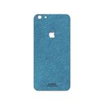 برچسب پوششی ماهوت مدل Blue-Leather مناسب برای گوشی موبایل اپل iPhone 6s Plus