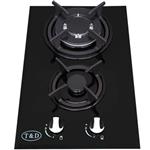 T And D TD129E Glass Gas Hob