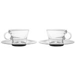 Nespewsso View Cappuccino Cups And Saucers Pack Of 2