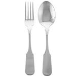 Sanaye Steel Iran Pasha 5 Mirror Polished Table Fork And Spoon