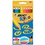 Bic Jumbo Super Soft Coloring Pencil Pack of 8