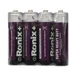 باتری قلمی (AA) کربن زینک Super Life Ronix + R6P