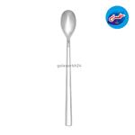Unique steel syrup spoon
