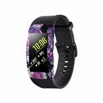 MAHOOT Purple-Flower Cover Sticker for Samsung Galaxy Gear Fit 2 Pro Smartwatch