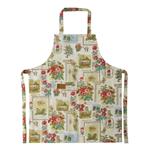 Home and Life Marin Flower and Butterfly Apron