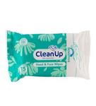 Clean Up Hand And Face Wipes Sensetive 50 Pcs