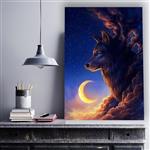 Starboy Gallery Amazing 344 Wolf and Moon Tableau