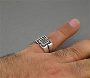 انگشتر عقیق سیاه (اونیکس) میکرو خوش دست _کد:۱۶۹۰۰