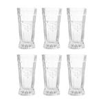 Aderia Glass S-4248 Glass Pack of 6
