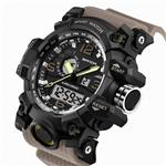 Sanda Men's Digital Watch Large Face LED Wrist Watches Military Sports Electronic Quartz Outdoor Stopwatch Alarm Army Watch