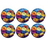 C2-42308 Glass coaster pack of 6