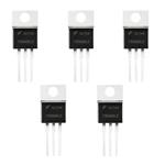 Gikfun Packing RFP30N06LE 30A 60V N-Channel Mosfet TO-220 ESD Rated for Arduino (Pack of 5pcs) EK1658