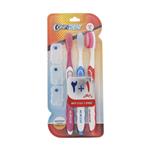 Confident Newdent Series Bristles Soft Toothbrush Pack Of 3