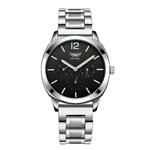 Men's Japanese Quartz Watch - kesona Stainless Steel Sapphire Luminous Watch - 40mm Fashion Casual Business Analog Watch