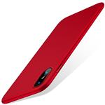 TORRAS Slim Fit iPhone Xs Case/iPhone X Case, Hard Plastic PC Super Thin Mobile Phone Cover Case with Matte Finish Coating Grip Compatible with iPhone X/iPhone Xs 5.8 inch, Red