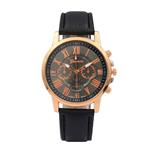 Eduavar Womens Watches Sale Clearance Women Roman Numerals Analog Quartz Watch Fashion Wrist Watch Casual Business Bracelet Watches Gift Round Dial Case Leather Band Watches