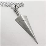 Hollow Knight Old Nail Silver pendant - video game cosplay jewelry - necklace