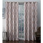 Exclusive Home Curtains Ironwork Panel Pair, 52x96, Blush