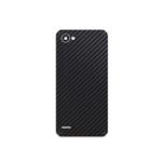 MAHOOT Black-Carbon-Fiber Cover Sticker for LG Q6