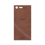 MAHOOT Matte-Natural-Leather Cover Sticker for Sony Xperia X Compact