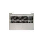کیبرد لپ تاپ لنوو IdeaPad 310-15 مشکی-با قاب نقره ای به همراه تاچ پد