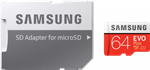 مموری کارت 64 گیگابایت Samsung مدل  EVO PLUS