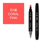 ماژیک دوسر تاچ R16 Coral Pink