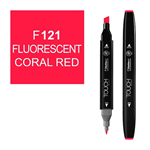 ماژیک دوسر تاچ F121 Fluorescent Coral Red