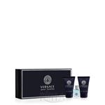 Versace Pour Homme miniature gift set for men :Versace Pour Homme 5MLafter shave balm 25ML-hair& body shampoo 25ML