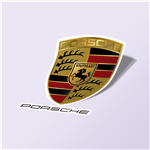 استیکر Porsche-emblem-1994