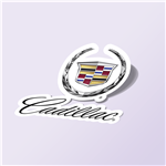 استیکر Cadillac-emblem-2009