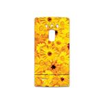 MAHOOT Yellow-Flower Cover Sticker for LG G Flex 2