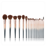 Jessup colorful makeup brushes best inexpensive set ۱۸pcs