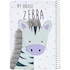 دفتر نقاشی سیمی 80 برگ پیل طرح Unique Zebra