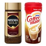NESCAFE Gold Instant Coffee 190g Plus NESTLE Coffee Mate 400g