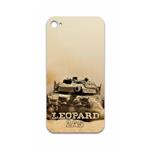 برچسب پوششی ماهوت مدل Leopard 2A5 tank مناسب برای گوشی موبایل اپل iPhone 4s