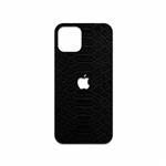 MAHOOT Black-Snake-Leather Cover Sticker for Apple iPhone 12