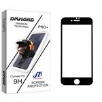 محافظ صفحه نمایش 5D جی اف مدل Diamond glass مناسب برای گوشی موبایل اپل IPhone 7 plus/8 plus
