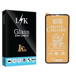 محافظ صفحه نمایش سرامیکی مات ال کا جی مدل LK Glass مناسب برای گوشی موبایل اپل iphone11PRO / X/XS
